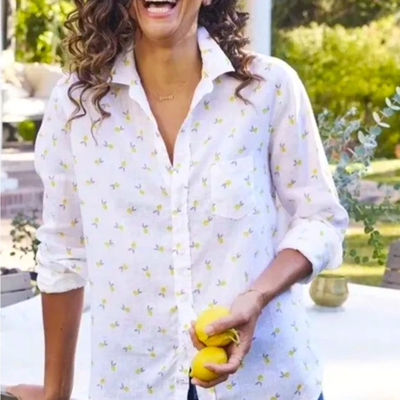 Frank & Eileen Relaxed Linen Shirt - Picture 2 of 3